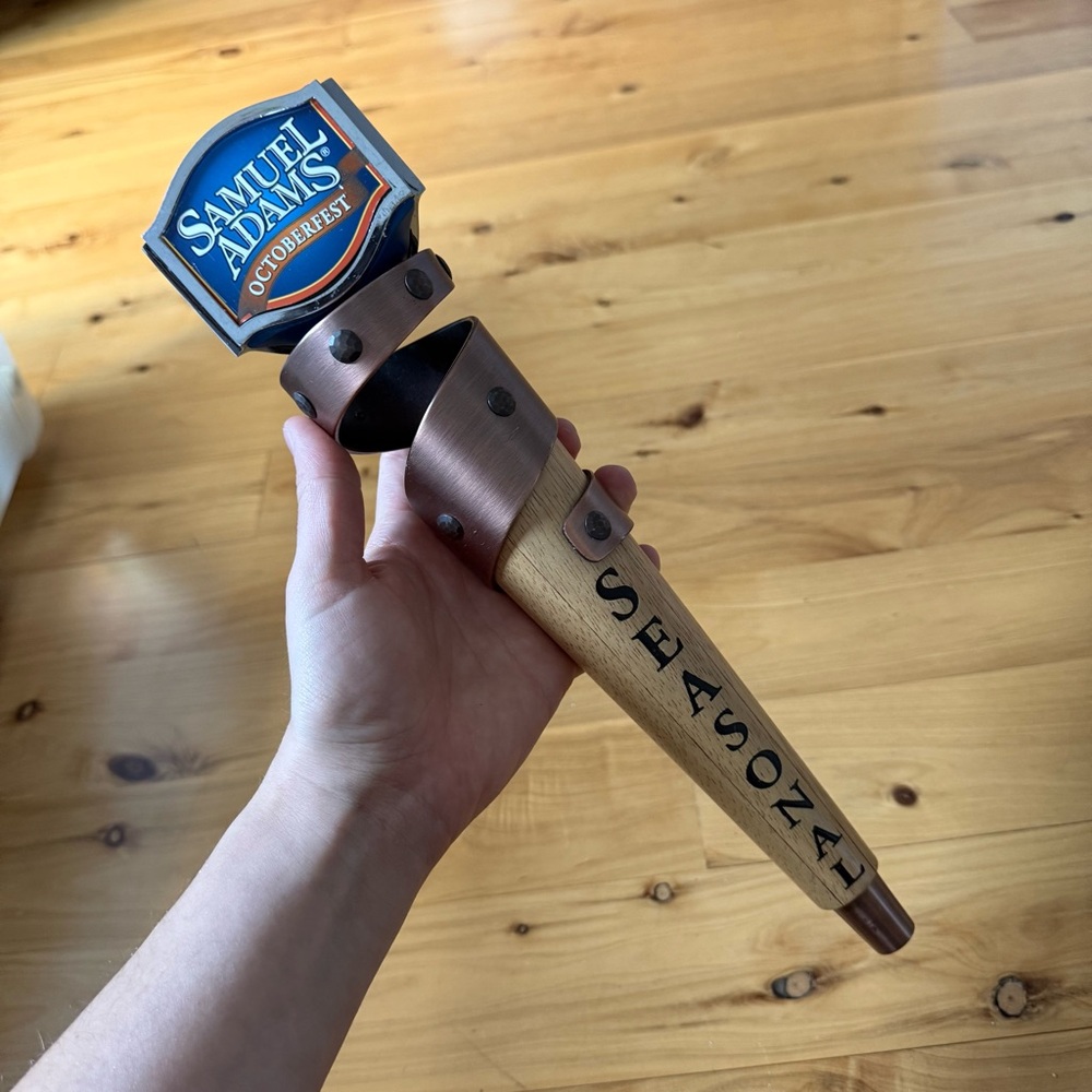 Samuel Adams Seasonal Tap Handle Breweriana Collectible Beer